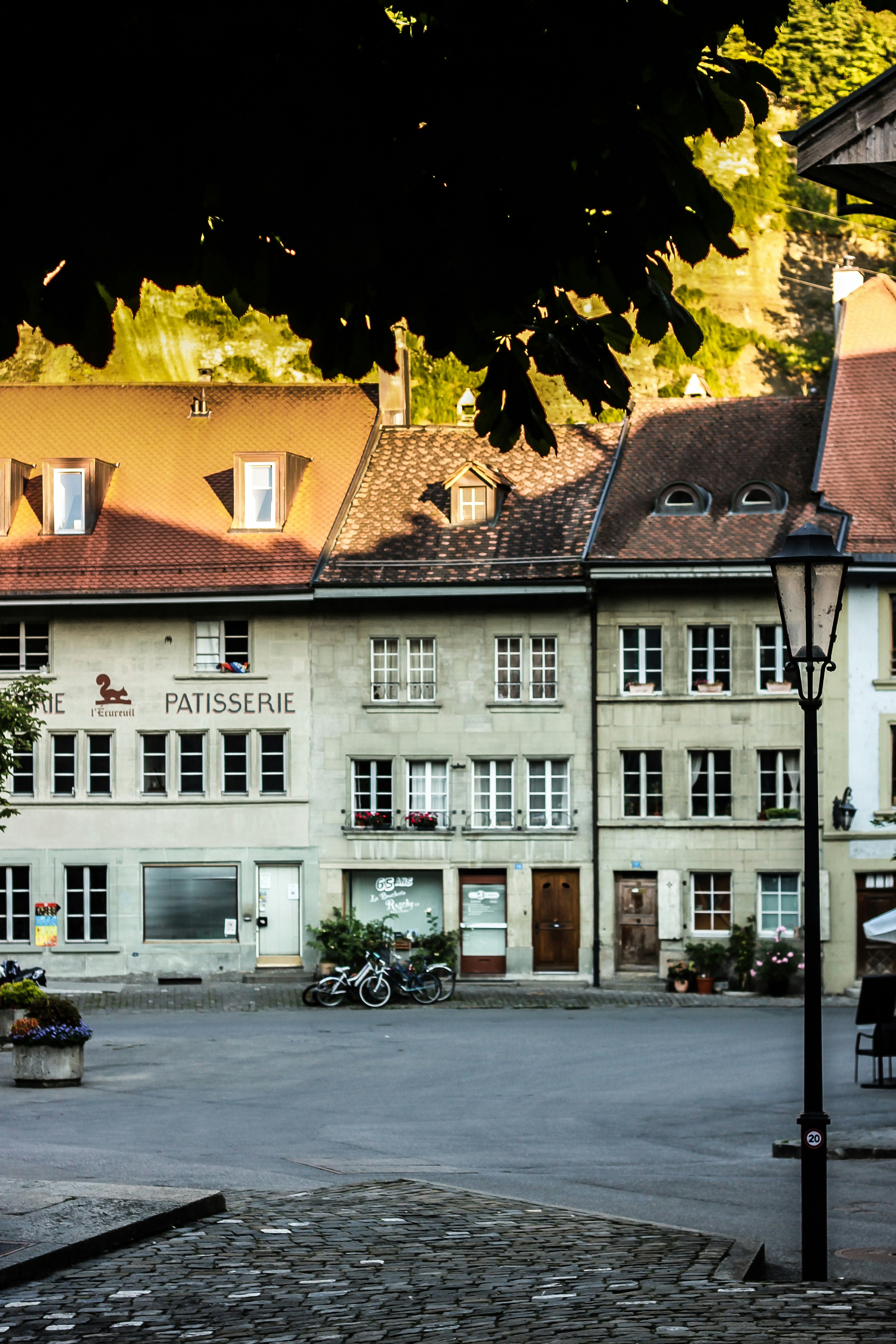 Fribourg old town and bridges